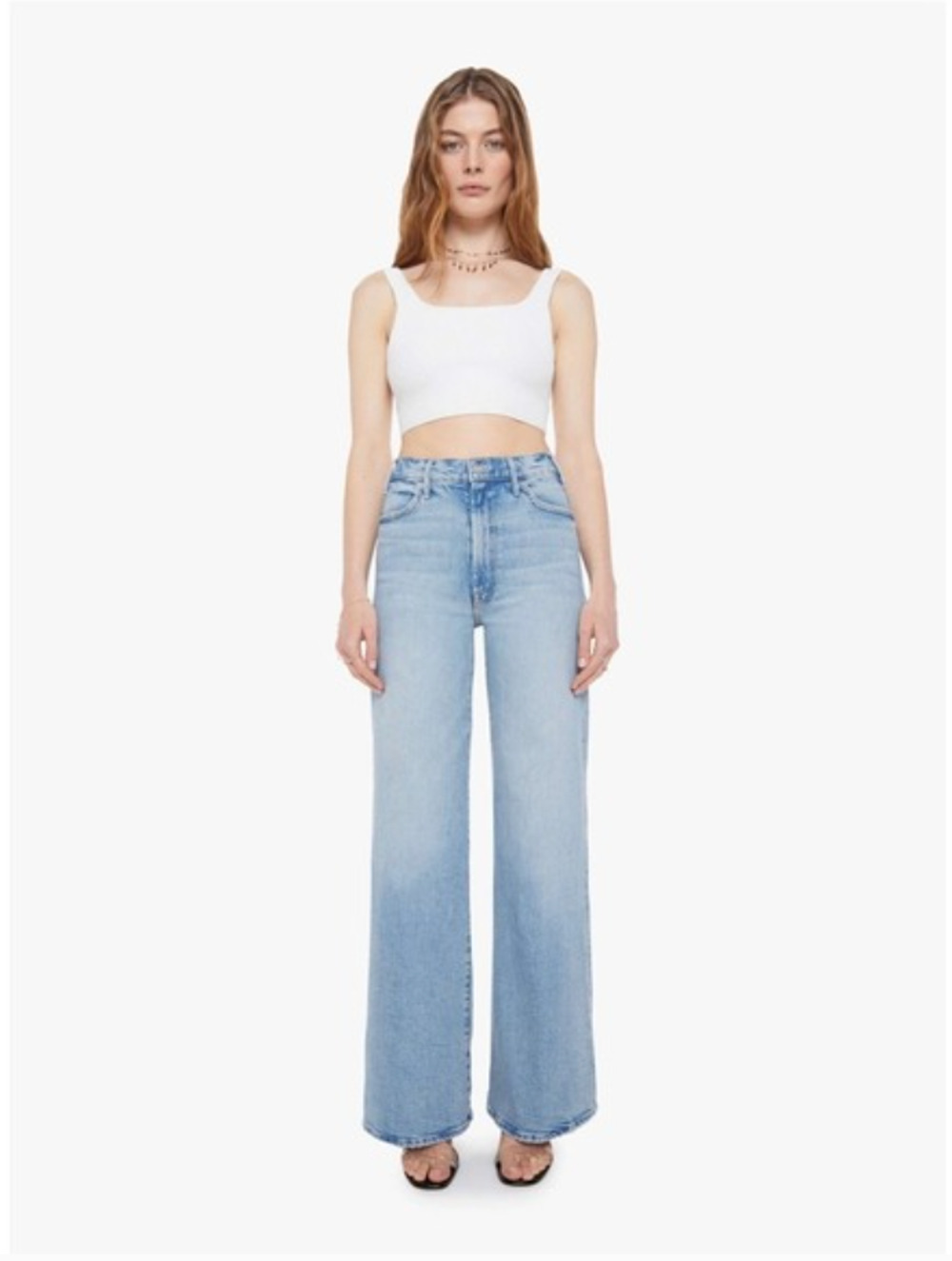 MOTHER The Hustler Roller Sneak I Confess Jeans 24 FLAW NEW